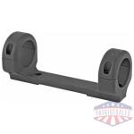 dnz ruger 10/22 low 1" mnt blk