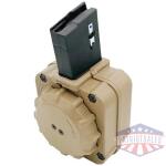 PRO MAG MAGAZINE AR-15 223 - 65RD DRUM FDE POLYMER