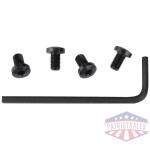 ED BROWN HEX HEAD GRIP SCREWS - BLUED 4-PACK FOR 1911