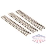 ERGO 18-SLOT LDDR RAIL COVERS 3PK CB