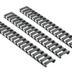 ERGO 18-SLOT LDDR RAIL COVERS 3PK BK
