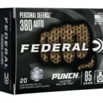 FED PD PUNCH 380AUTO 85GR JHP 20/200