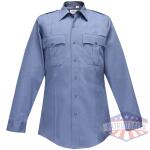 Duro Poplin Long Sleeve Shirt w/ Sewn-In Creases