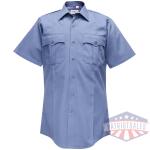 Duro Poplin Short Sleeve Shirt w/ Sewn-In Creases