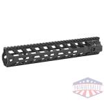 FORTIS REV II FF RAIL 12.4" MLOK BLK