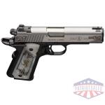 browning 1911-380 ss/engraved - 380acp fs 4.25" white pearl