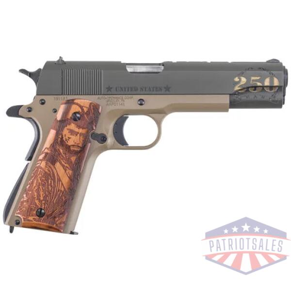 auto-ordnance 1911 45acp 5" - army 250th anniversary edition