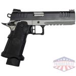 GLFA 1911DS SYNERGY 9MM 5" 20 - RDS BLK SLIDE BULL SHARK FRAME