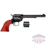 HERITAGE 22LR/WMR COMBO 6.5" - BLUED COCOBOLO GRIPS