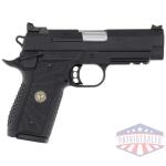 WILSON EDC X9 2.0 9MM 4" AMBI - W/LIGHT RAIL 15RD BLACK ARMOR.