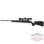 SAVAGE AXIS XP 243 22" LH - W/3-9X40 BLACK/BLACK