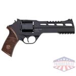 CHIAPPA RHINO 60DS 357MAG - 6" ADJ. SIGHT BLACK/WALNUT.