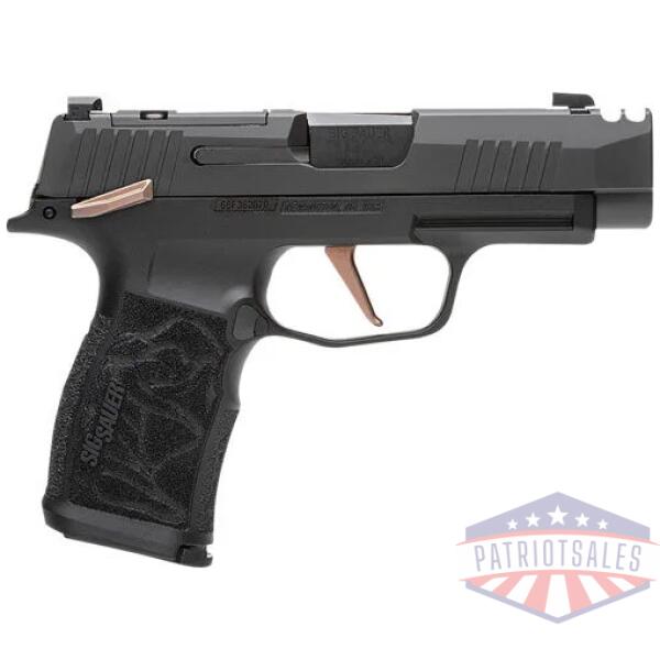 sig p365 xl comp 9mm 3.1" - (2)10rd rose kit ma comp black