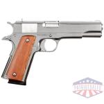 rock island gi standard fs - 45acp 5" fs 8rd nickel