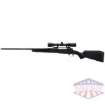 savage 110 apex hunter xp - 25-06 lh black/black adj lop