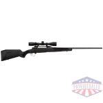 savage 110 apex hunter xp - 25-06 lh black/black adj lop