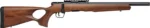SAVAGE B17 TIMBER THUMBHOLE - 17HMR 18" 10RD BLUED/WOOD