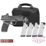 SPRINGFIELD HELLCAT PRO COMP - 9MM 3.8" 15RD 4 MAGS GEAR PAC