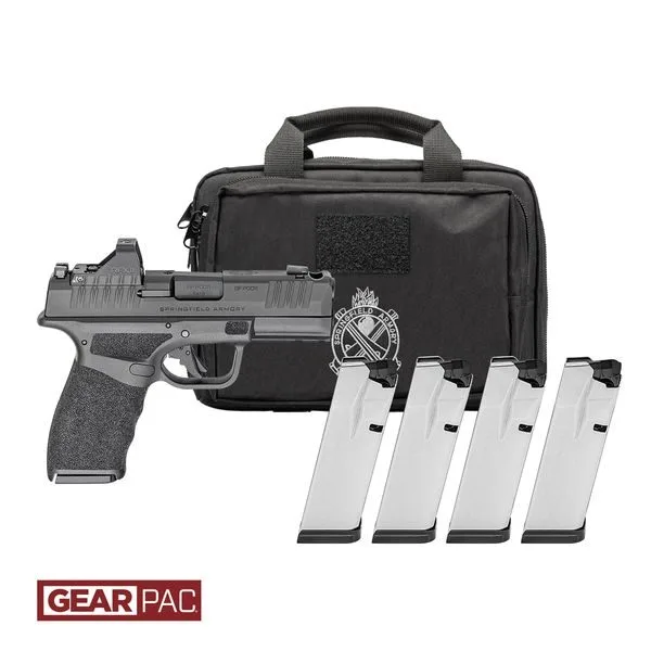 G9379Bosp15Cpac.webp Springfield hellcat pro comp - 9mm 3. 8" 15rd 4 mags gear pac - image 1