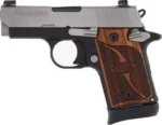 SIG P938 9MM 3" SAO XRAY3 - 6/7RD TWO-TONE/WALNUT - Image 2