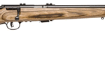 SAVAGE 93R17-BV 17HMR 21" HB - ACCU TGR BLUED/BROWN LAMINATE