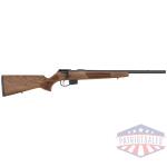 anschutz 1761 d hb 17hmr - 20" blued/walnut classic