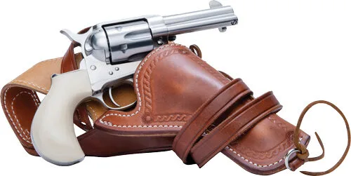 Gca4506Docset Cimarron doc holliday set - 45lc ss w/knife & holster - image 1