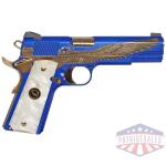iver johnson eagle majestic - 1911 45acp 8rd engraved gold