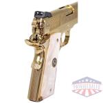 iver johnson eagle noble wp - 1911 45acp 8rd engraved gold