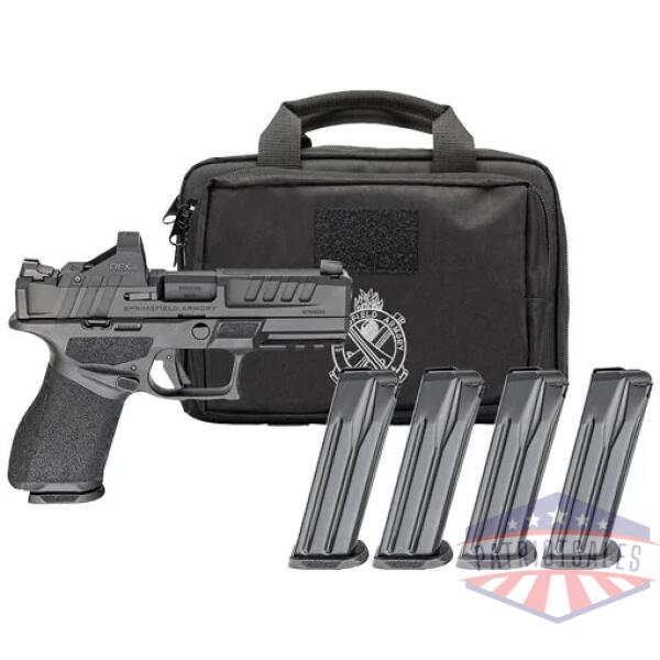 springfield echelon 9mm 4" - compact 15rd 4 mags gear pac