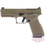 springfield echelon 9mm 4.5" - 15rd fde w/3-dot sights