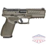 springfield echelon 9mm 4.5" - 17/20rd od green w/u-notch