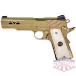 iver johnson golden eagle - 1911 45acp 8rd polished gold