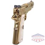 iver johnson golden eagle - 1911 45acp 8rd polished gold