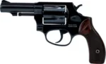 HERITAGE ROSCOE 38SPL 3" - FIXED BLACK WOOD - Image 2