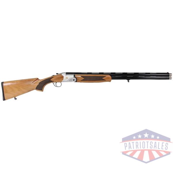 iver johnson 600 o/u 12ga 3" - 28"vr matte blonde wood