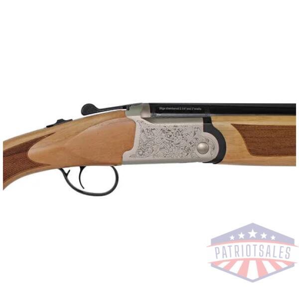 iver johnson 600 o/u 28ga - 28"vr matte blonde wood