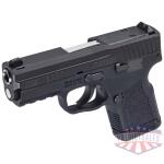 kahr arms x9 9mm 3.54" black - poly w/2-10rd mag ported