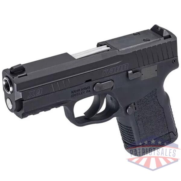 kahr arms x9 9mm 3.54" black - poly w/2-10rd mag ported