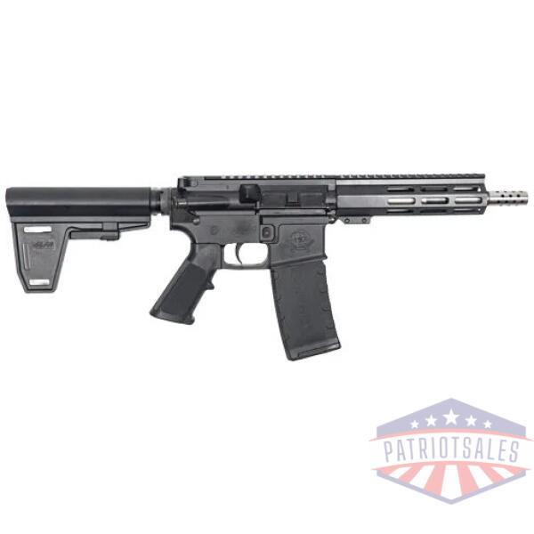 glfa ar15 pistol w/brace 223 - wylde 7.5" ss barrel black
