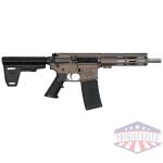 glfa ar15 pistol w/brace 223 - wylde 7.5" ss bbl tungsten