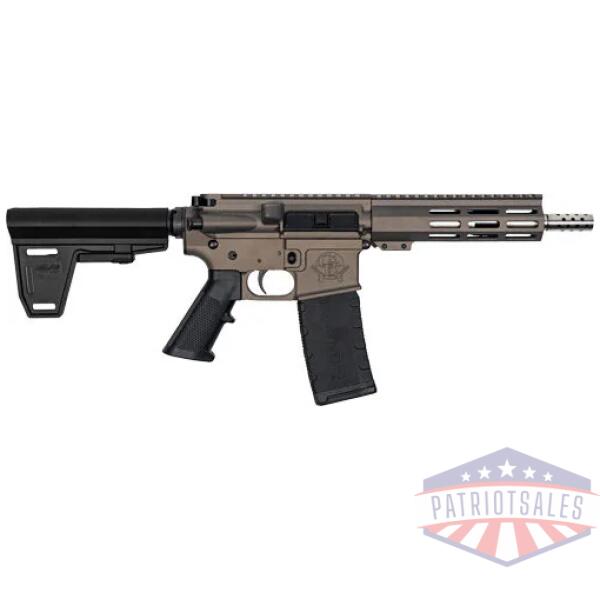 glfa ar15 pistol w/brace 223 - wylde 7.5" ss bbl tungsten
