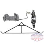 30-06 OUTDOORS GAMBREL & HOIST - 4:1 RATIO 500# CAP