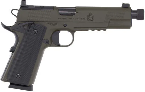 Gpot9230Gaos_1.Webp Springfield 1911 operator aos - 45 acp 5" 8rd green threaded - image 1