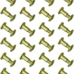 GROVTEC BRASS CHICAGO SCREWS - 24-PACK