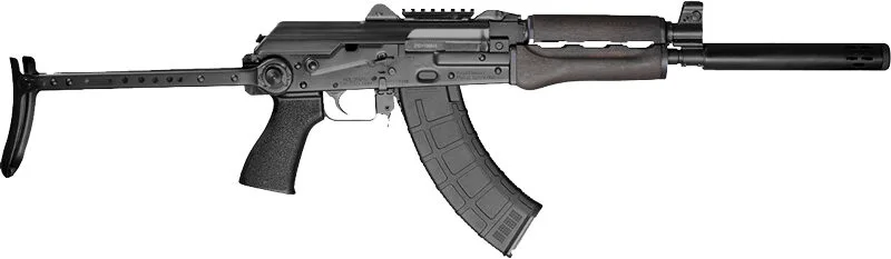 Gzr92762Uf Zastava zpap92 7. 62x39 rifle - 16. 5" bbl 30rd under folder - image 1