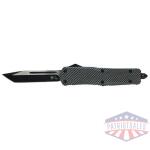 templar knife large otf carbon - fiber 3.5" black tanto