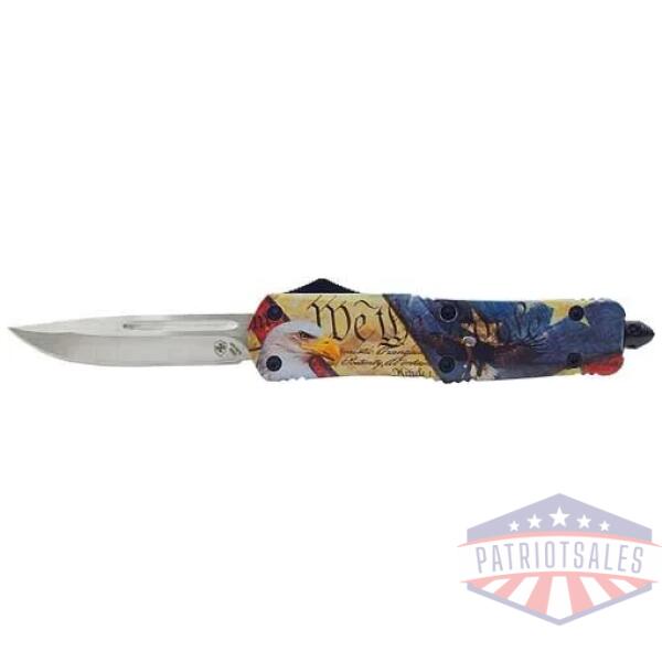 templar knife large otf eagle - 3.5" silver drop point