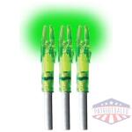 LUMENOK LIGHTED NOCK - GT-SERIES GREEN 3PK