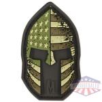 Stars and Stripes Spartan Helmet Morale Patch